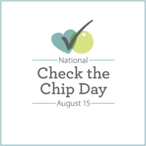 national check the chip day logo